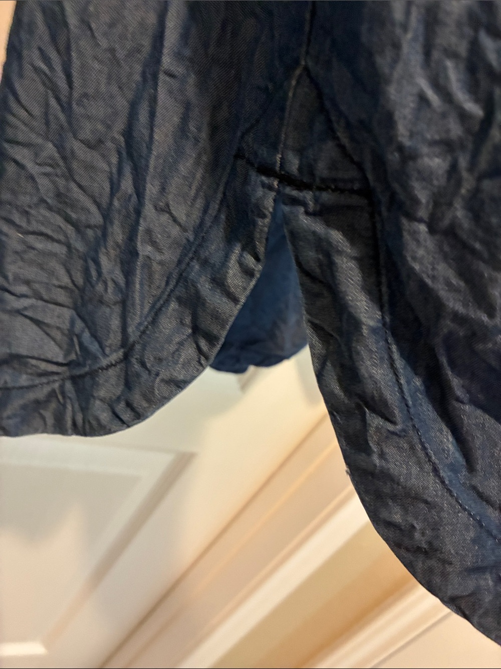 Banana Republic Blue Women's Button-Down Shirt - Picture 5 of 5